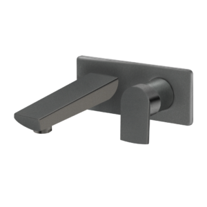alpha_400 Finishing set wash basin wall mounted mixer for Tec-box_wt