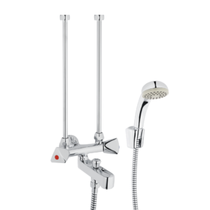 classic-line_2 Zweigriff Brausearmatur 1/2" mit Brausegarnitur