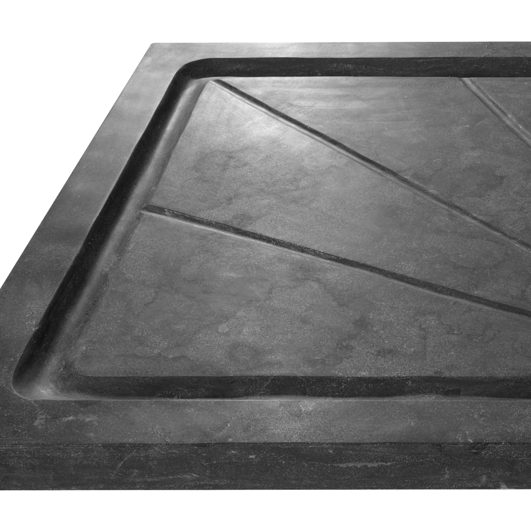 wintec Duschwanne eckig ST 3009, grau – Bild 3