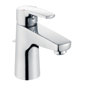 alpha_350 Wash basin mixer with pop-up waste
