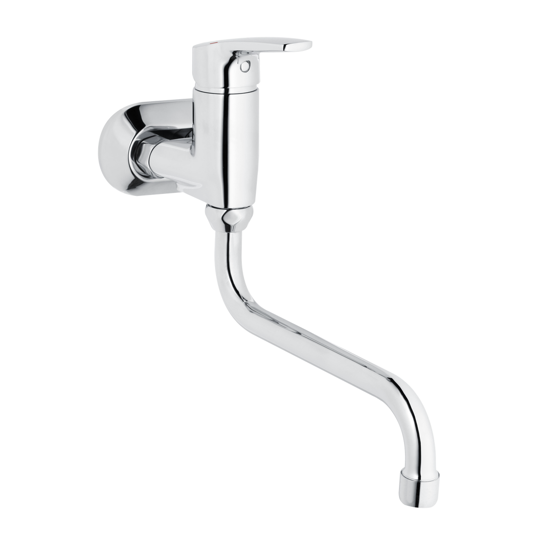 alpha_350 Waschtisch-Wandarmatur 200