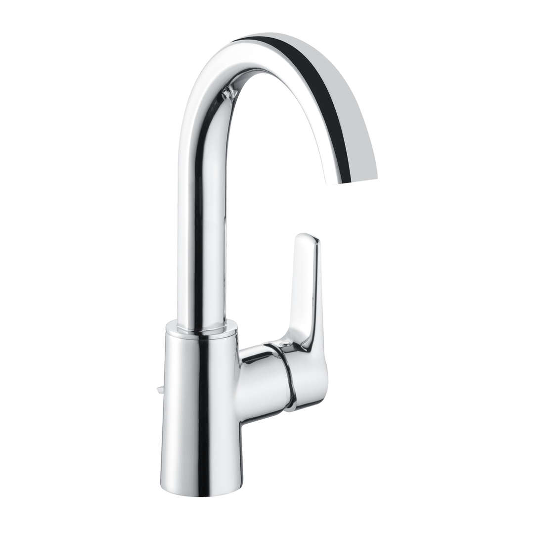 alpha_300 Wash basin mixer without pop-up waste