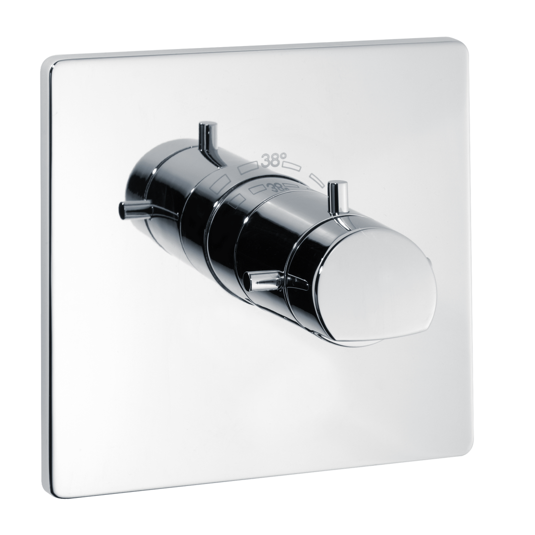 alpha_400 Finishing set thermostatic shower mixer for Tec-box