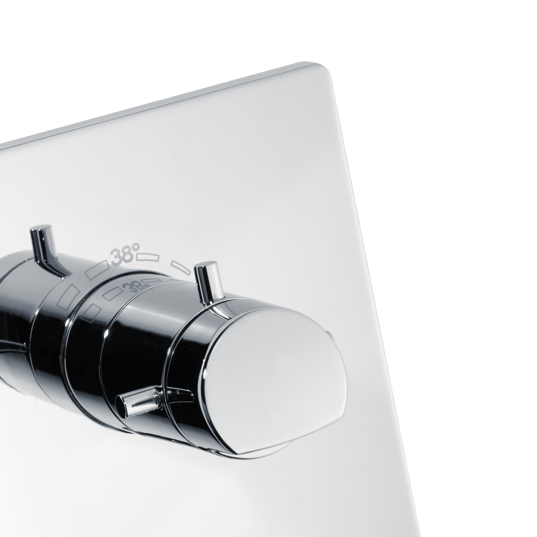 alpha_400 Finishing set thermostatic shower mixer for Tec-box - Image 2