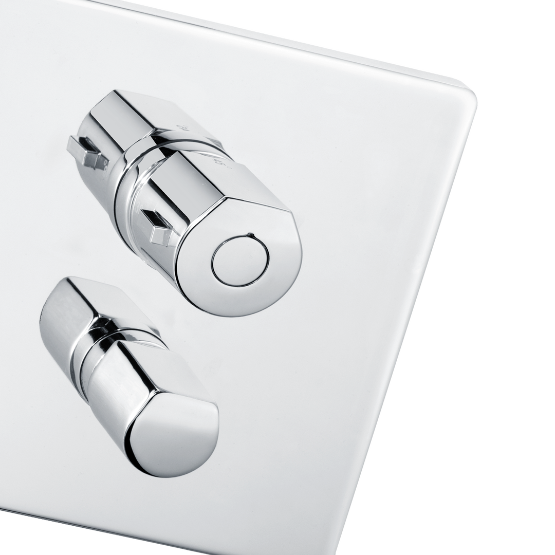 alpha_400 Finishing set thermostatic shower mixer for Tec-box - Image 2